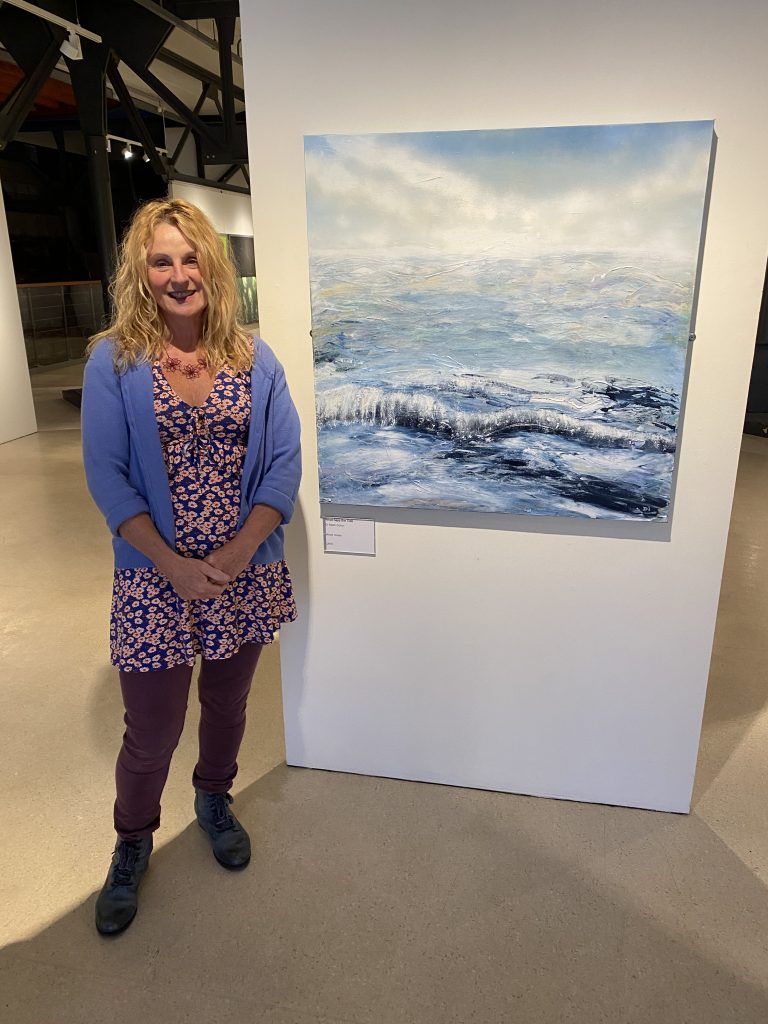 Di at Barrow Dock Museum exhibition